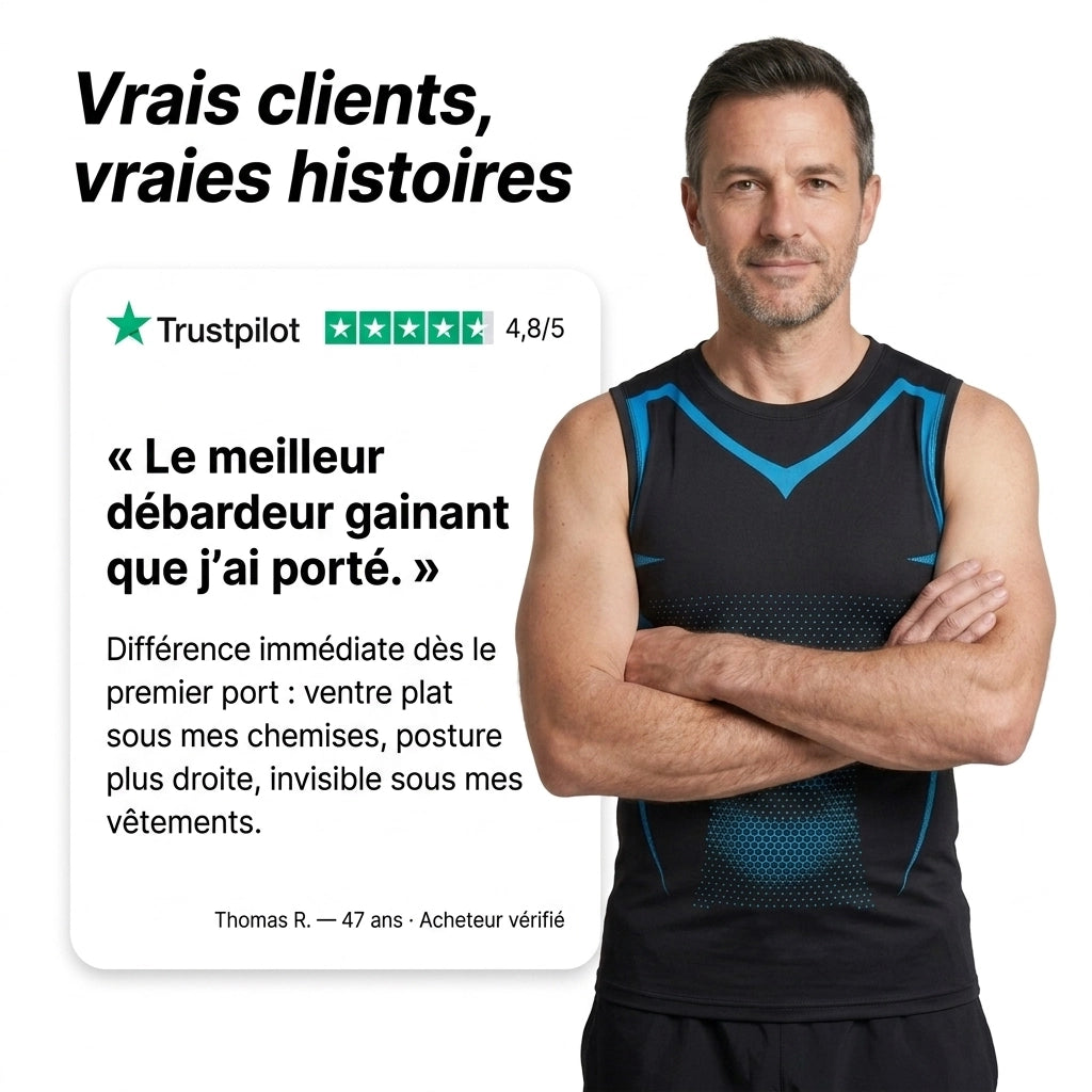 FitSlim Power — La silhouette nette, à la seconde où tu l'enfiles
